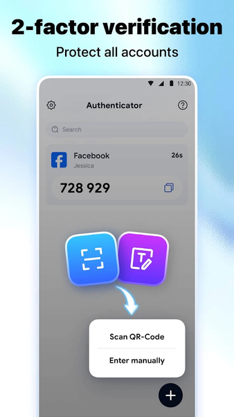 Authenticator - Authkey ۲FA - عکس برنامه موبایلی اندروید