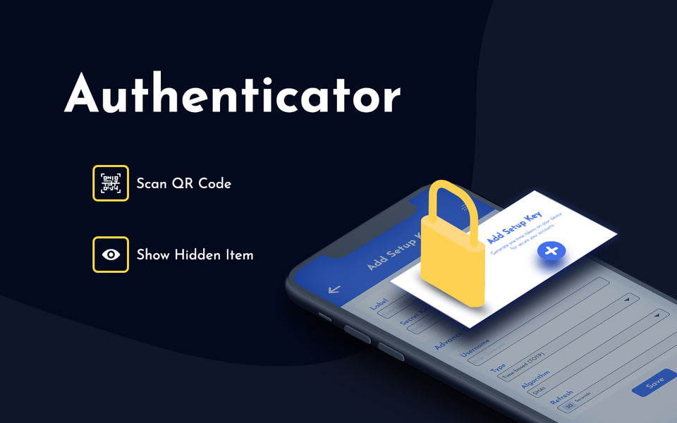 Authenticator App: 2FA Code - Image screenshot of android app