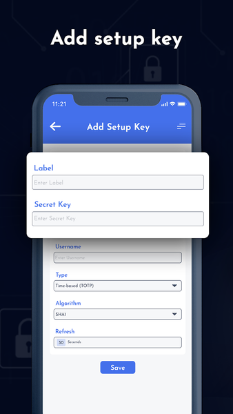 Authenticator App: 2FA Code - Image screenshot of android app