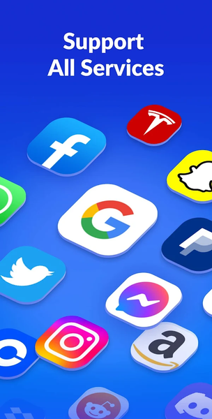 Authenticator App - SafeAuth - عکس برنامه موبایلی اندروید