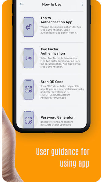 MFA Authenticator App - عکس برنامه موبایلی اندروید