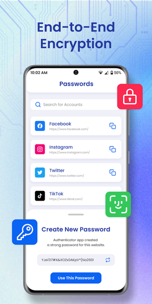 Authenticator ۲FA OTP Backup - عکس برنامه موبایلی اندروید