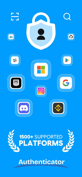 Authenticator App - Password - عکس برنامه موبایلی اندروید