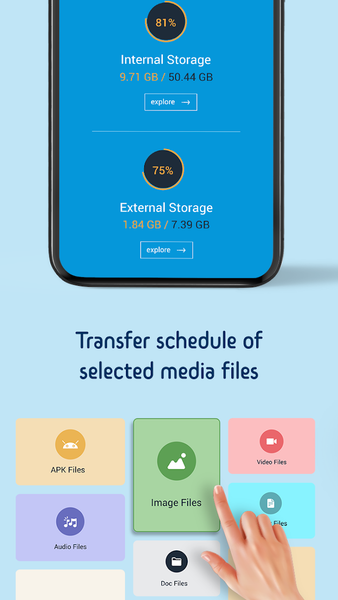 Move Files To SD Card - Image screenshot of android app