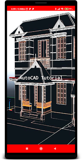 AutoCAD Tutorials - عکس برنامه موبایلی اندروید