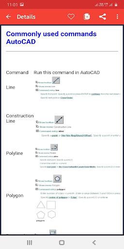 Learn AutoCAD: ۲D, ۳D Tutorial - عکس برنامه موبایلی اندروید