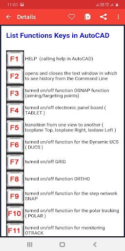 Learn AutoCAD: ۲D, ۳D Tutorial - عکس برنامه موبایلی اندروید