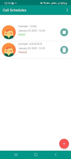 Auto Call Scheduler & Reminder - Image screenshot of android app