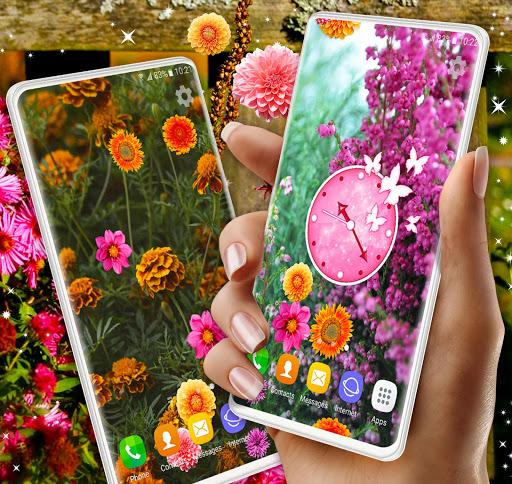 Autumn Flowers Live Wallpaper - عکس برنامه موبایلی اندروید
