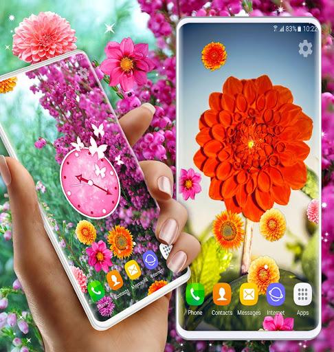 Autumn Flowers Live Wallpaper - عکس برنامه موبایلی اندروید