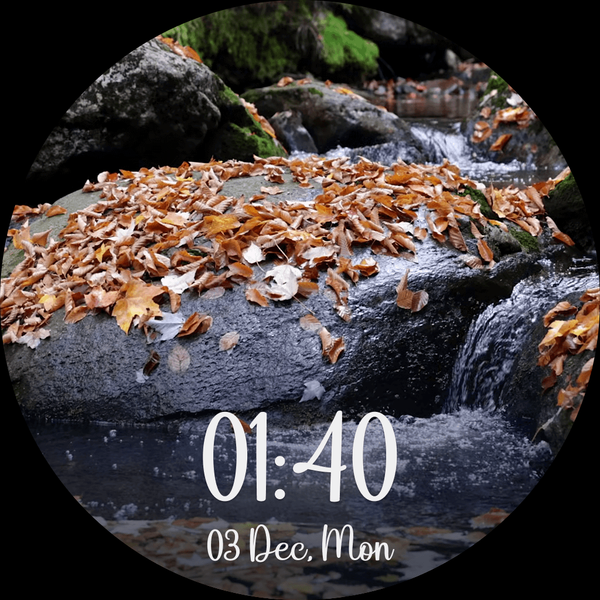 Autumn Watchface: Forest Scene - عکس برنامه موبایلی اندروید