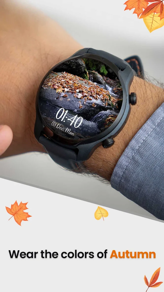 Autumn Watchface: Forest Scene - عکس برنامه موبایلی اندروید