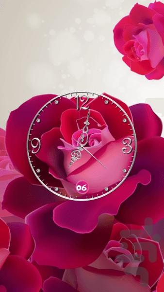 پس زمینه زنده ساعت آنالوگ - عکس برنامه موبایلی اندروید