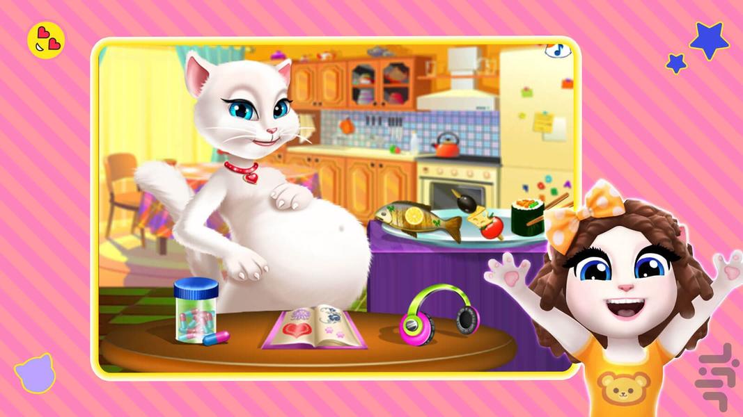Angela Baby care - Gameplay image of android game