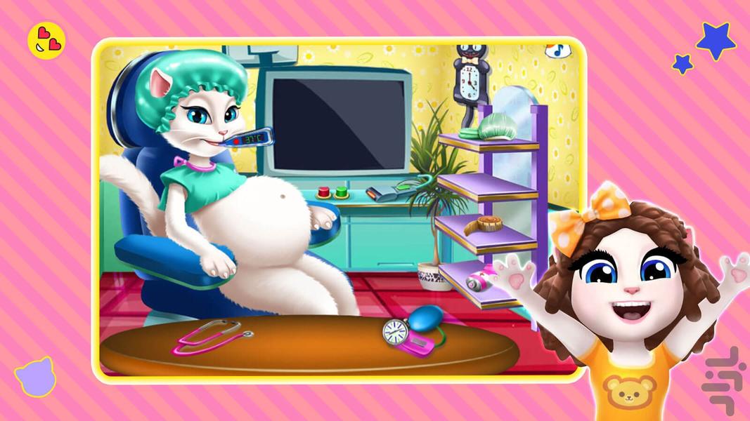 Angela Baby care - Gameplay image of android game