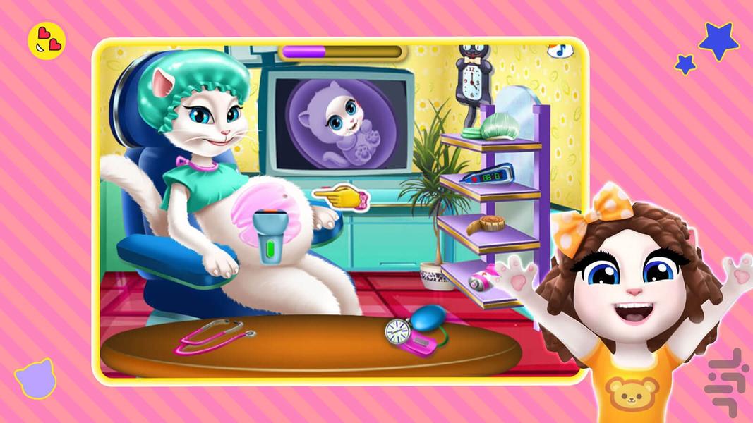 Angela Baby care - Gameplay image of android game