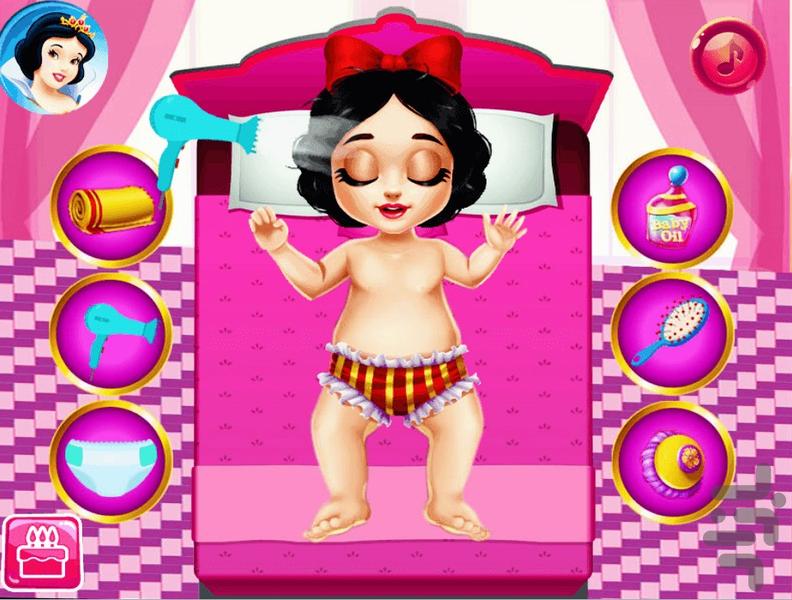 بازی مراقبت از سفید برفی کوچولو - عکس بازی موبایلی اندروید