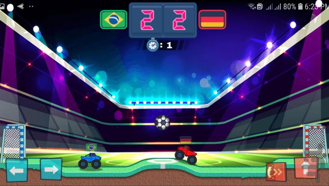 Car Soccer - Gameplay image of android game