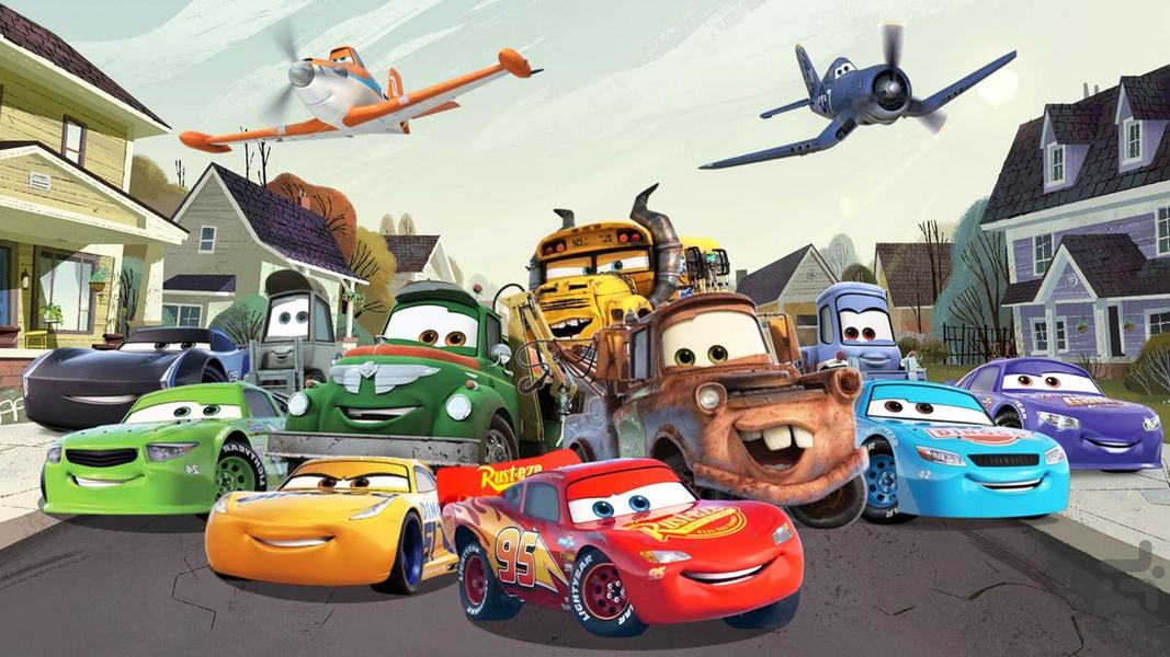 Cars Cartoon - Gameplay image of android game