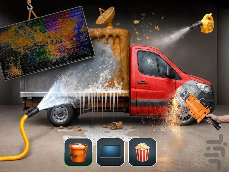 بازی کارواش - عکس بازی موبایلی اندروید