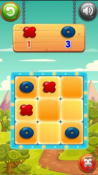 Tic Tac Toe Modern‏ - Gameplay image of android game