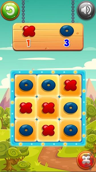Tic Tac Toe Modern‏ - Gameplay image of android game