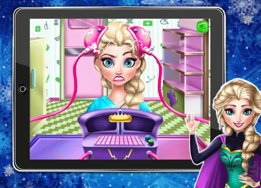 بازی دخترانه دکتر بازی السا - عکس بازی موبایلی اندروید