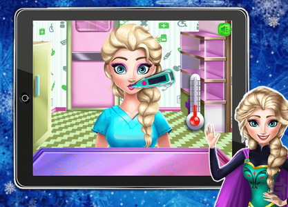 Elsa surgery - Gameplay image of android game