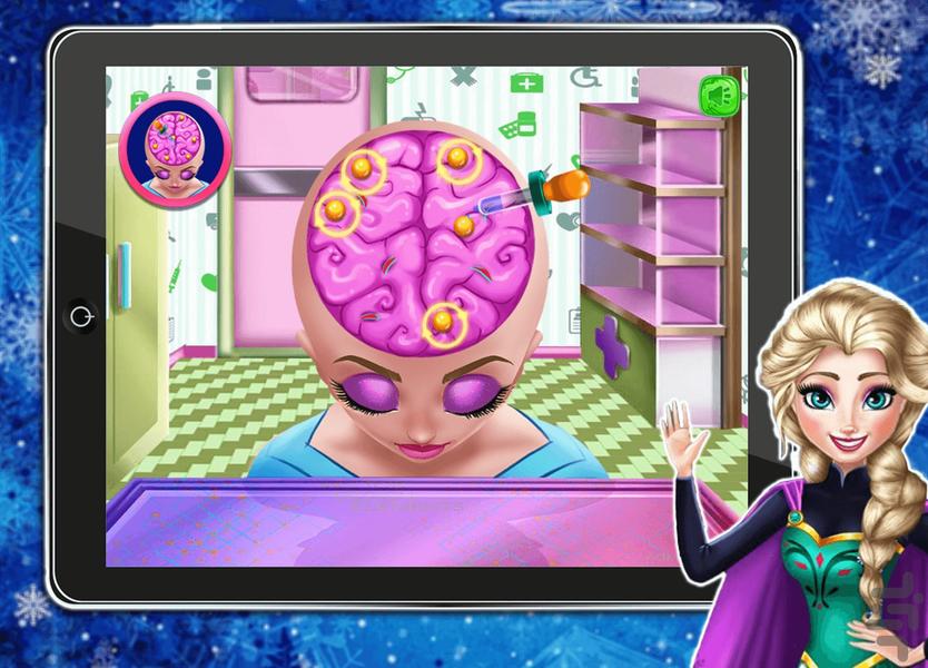 بازی دخترانه دکتر بازی السا - عکس بازی موبایلی اندروید