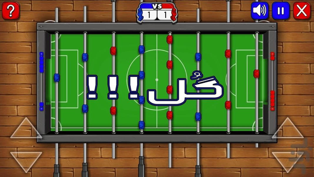 Table Soccer Foosball - Gameplay image of android game