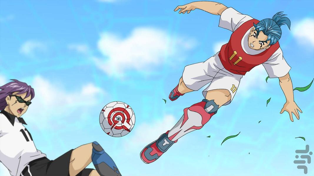 Robot football cartoon - Image screenshot of android app