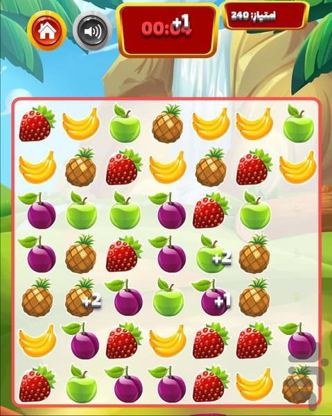Fruits Crush Puzzle Legend‏ - Gameplay image of android game
