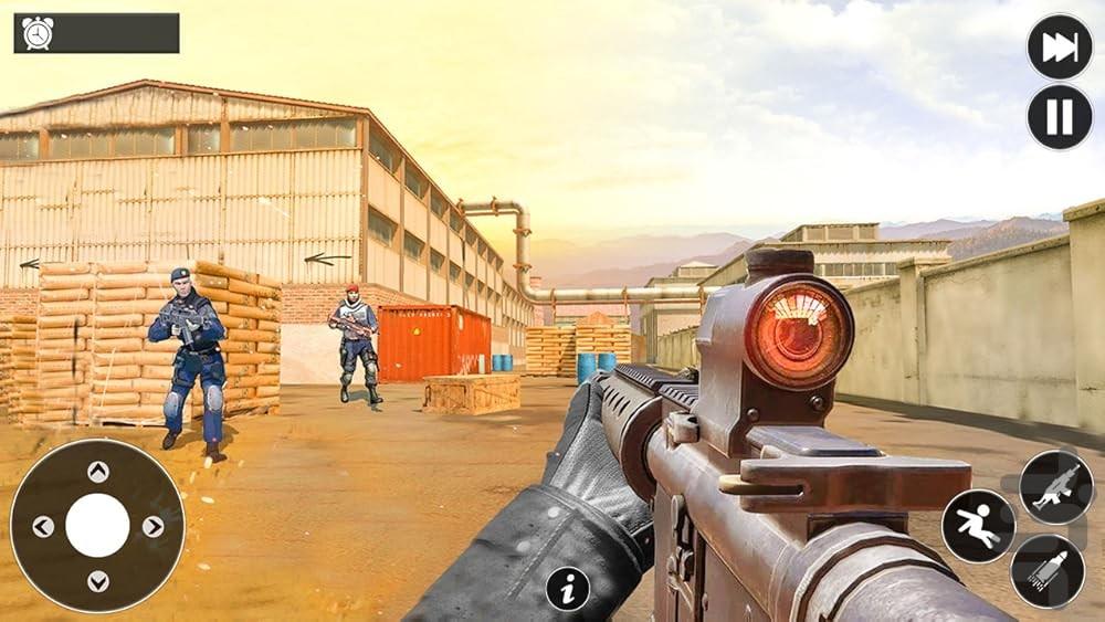 بازی تفنگی ژنرال - عکس بازی موبایلی اندروید
