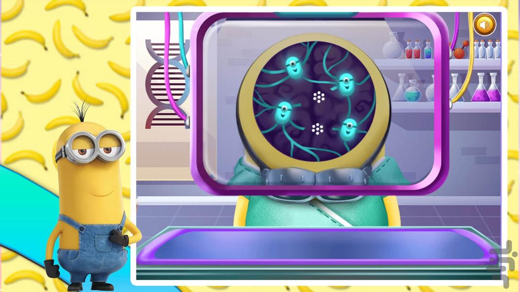 بازی دکتری مینیون ها - Gameplay image of android game