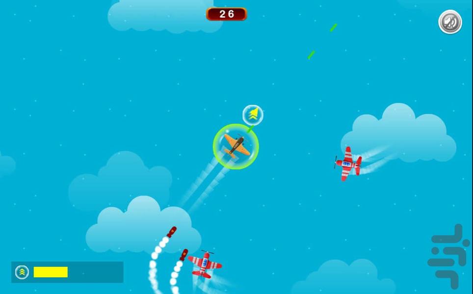 فرار از موشک - Gameplay image of android game