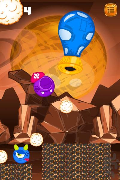 بازی هیولا - Gameplay image of android game