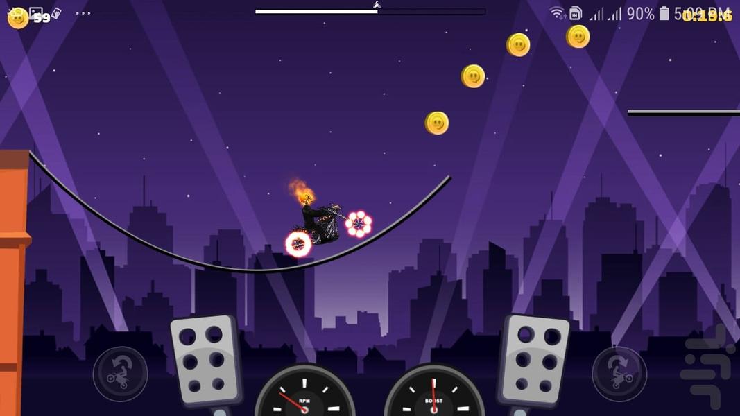 Motor Fire - Gameplay image of android game