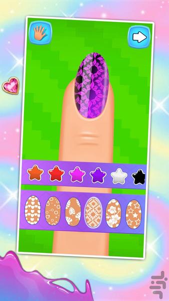 بازی سالن ناخن - Gameplay image of android game