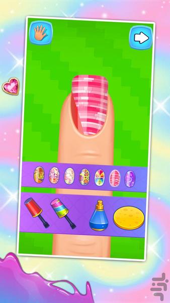 بازی سالن ناخن - Gameplay image of android game
