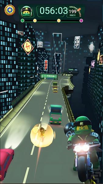 بازی موتور سواری نینجاگو - Gameplay image of android game