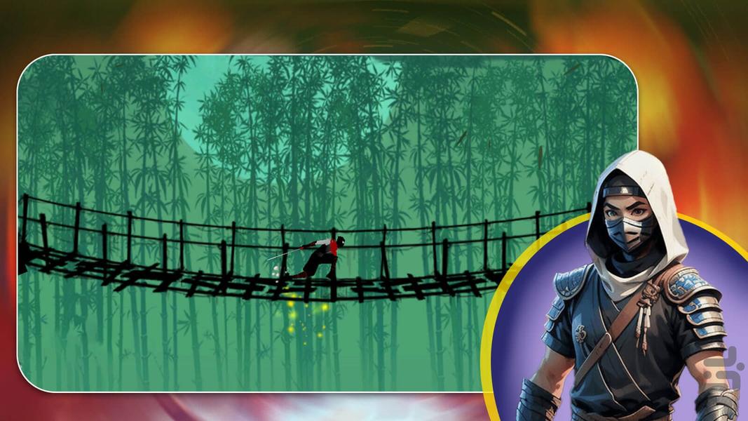 بازی نینجا - Gameplay image of android game