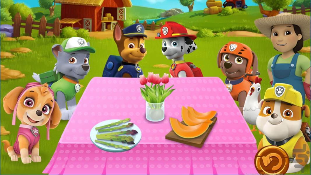 game paw patrol garden - Gameplay image of android game