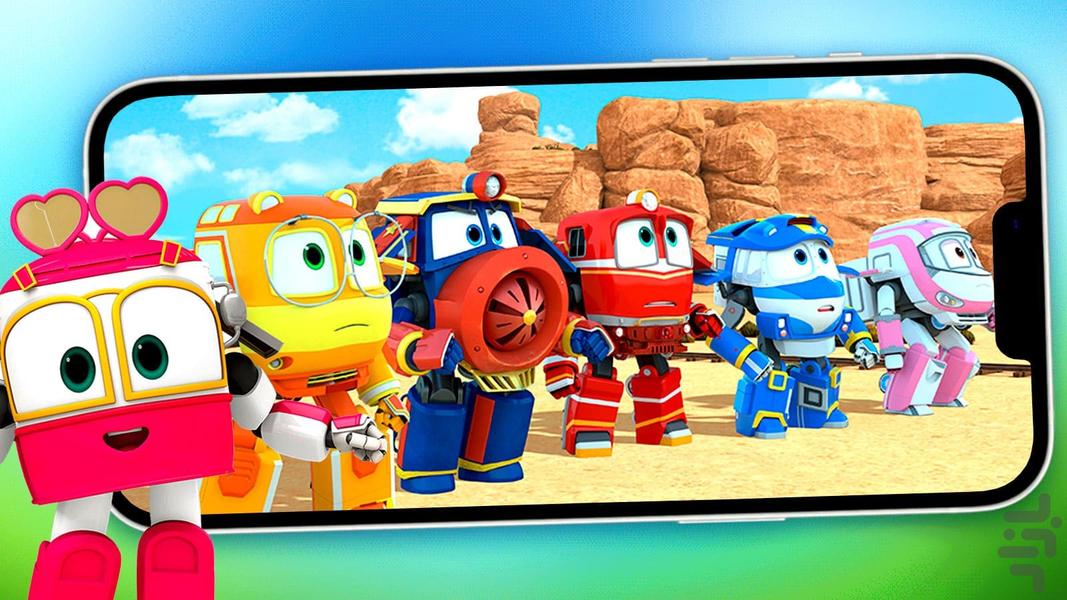 Robot Trains - Gameplay image of android game