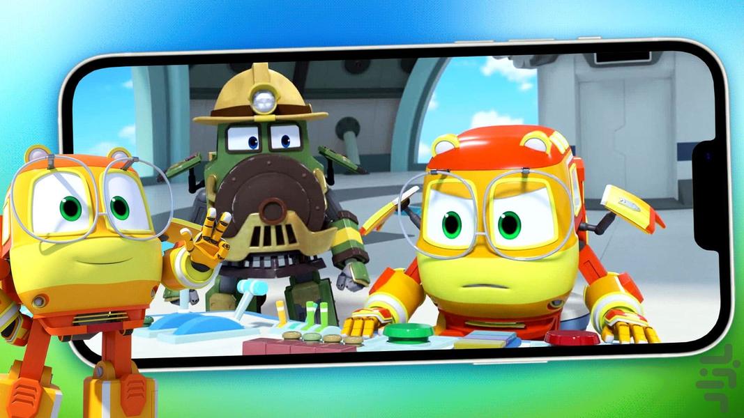 Robot Trains - Gameplay image of android game