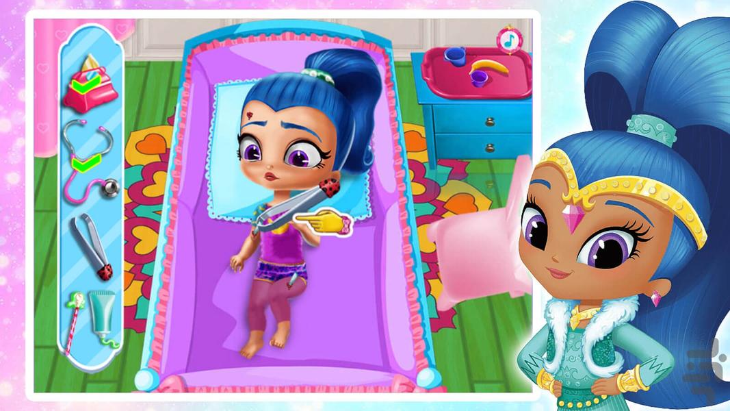Shimmer and shine game for girls - Gameplay image of android game
