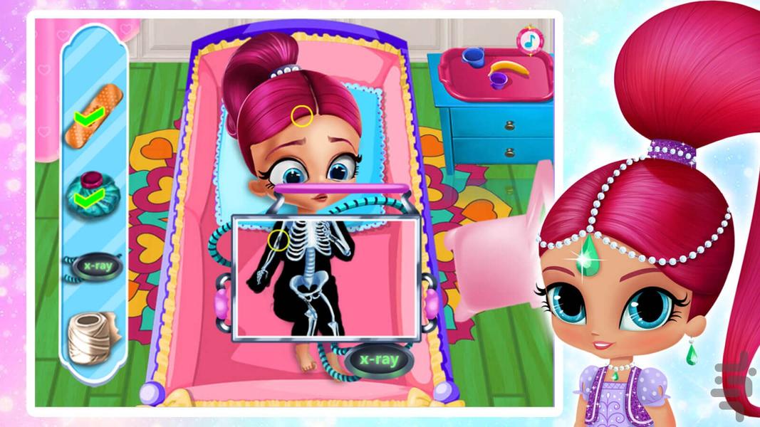 Shimmer and shine game for girls - Gameplay image of android game