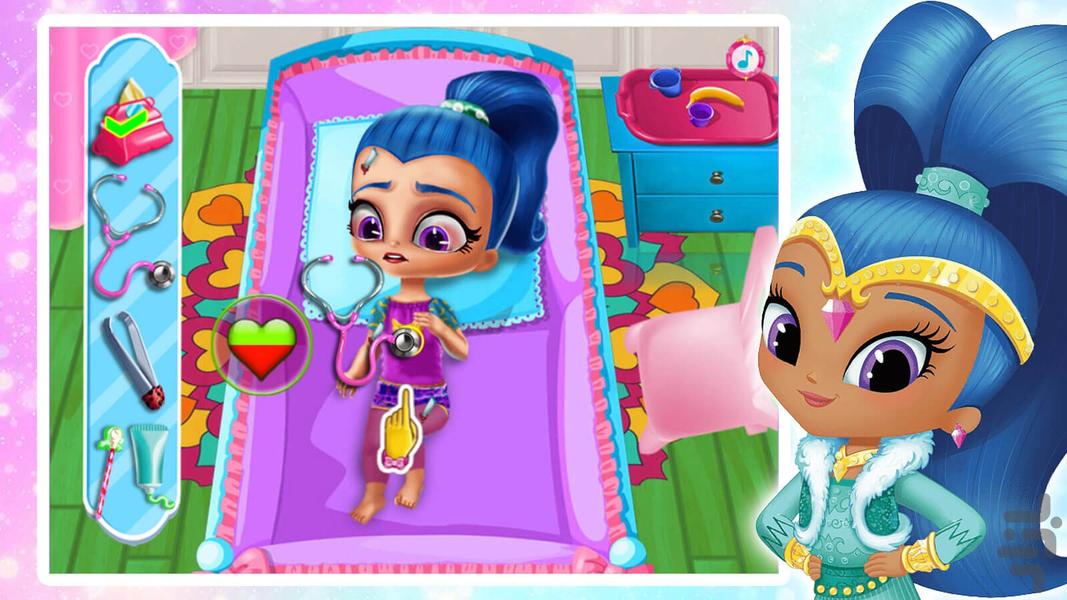 Shimmer and shine game for girls - Gameplay image of android game