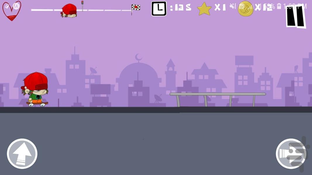 اسکیت سواری - Gameplay image of android game