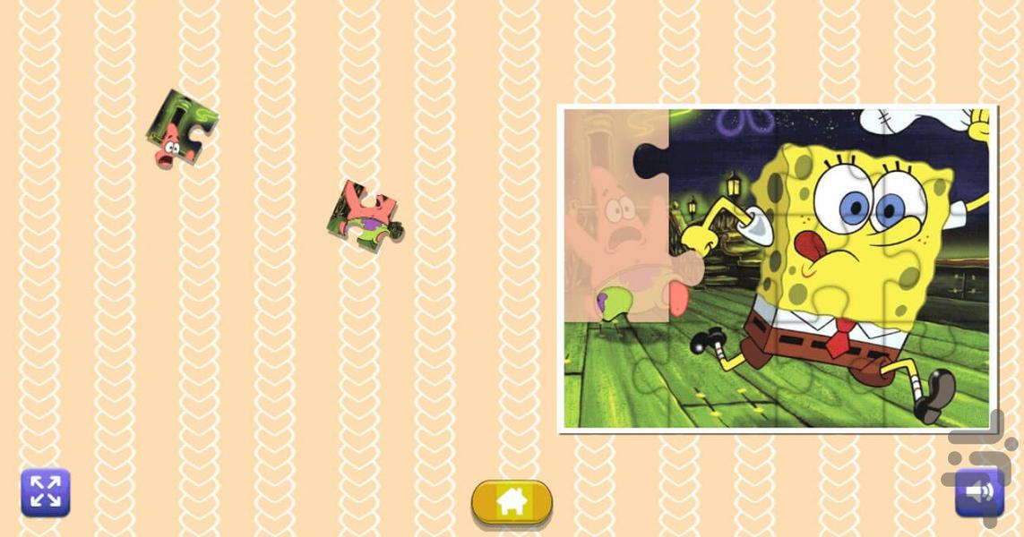 بازی پازل باب اسفنجی - عکس بازی موبایلی اندروید