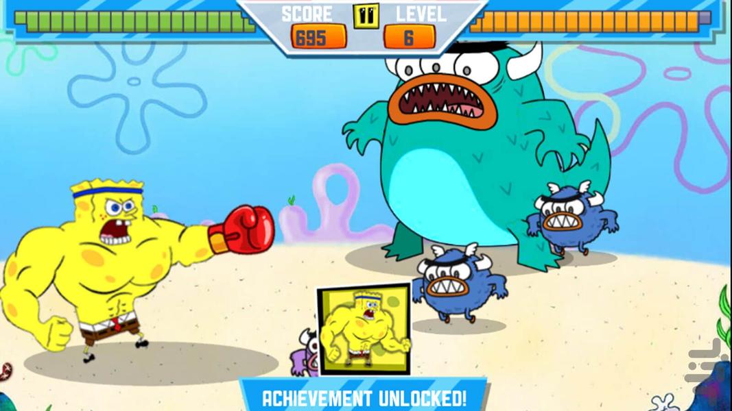 بازی نبرد باب اسفنجی - عکس بازی موبایلی اندروید